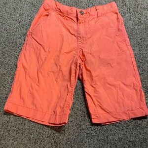 Old Navy Boys Bright Coral Shorts size 8